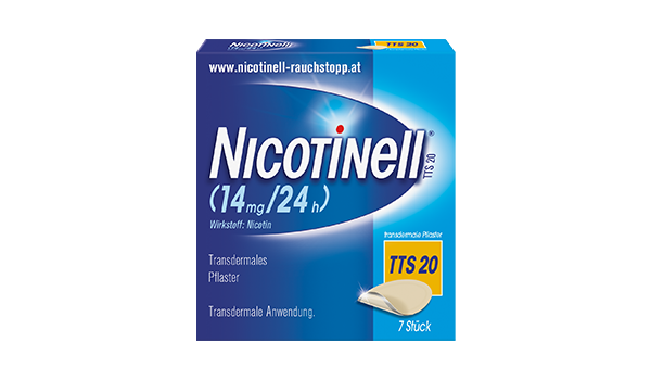 Nicotinell TTS 20 (14mg/24h) 7 Stück Pflaster