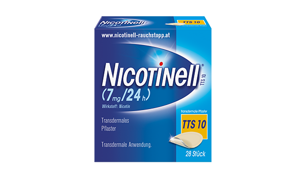 Nicotinell TTS 10 (7mg/24h) 28 Stück Pflaster